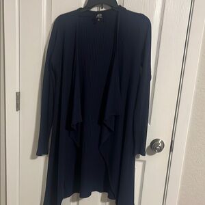Elegant Navy Blue Women's Sweater